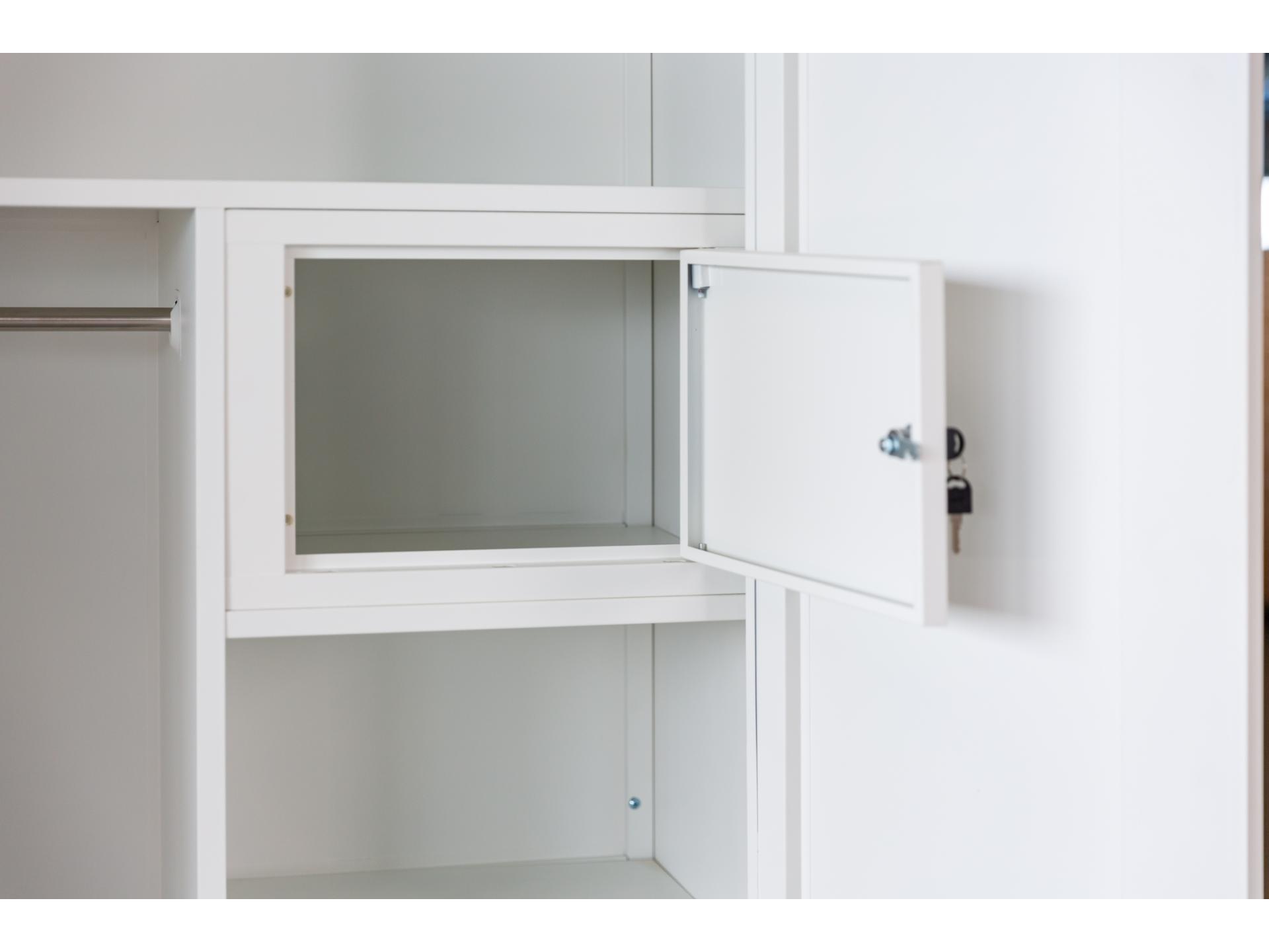 storage wardrobe with safe box