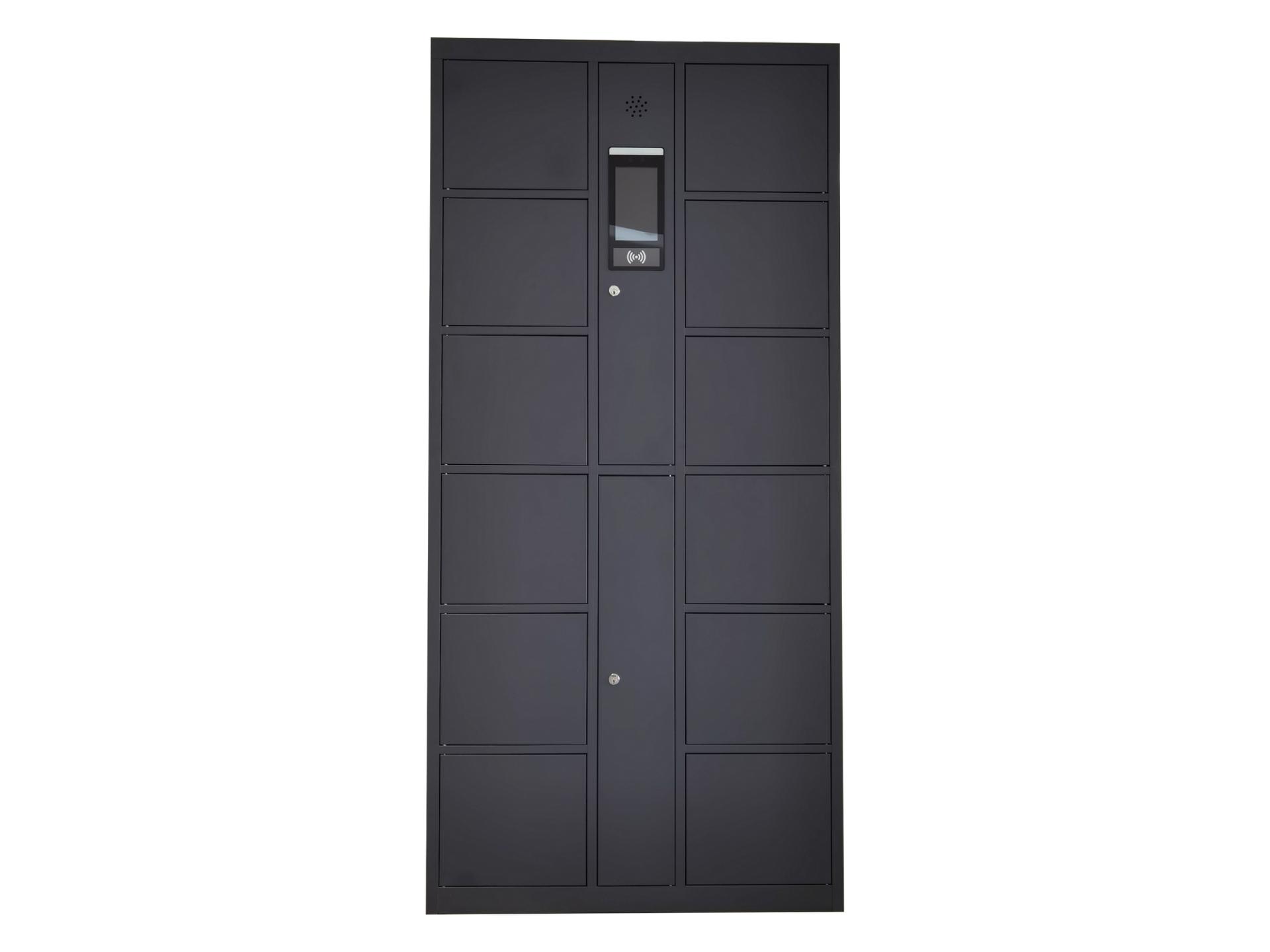smart locker with 7 inches touch screen