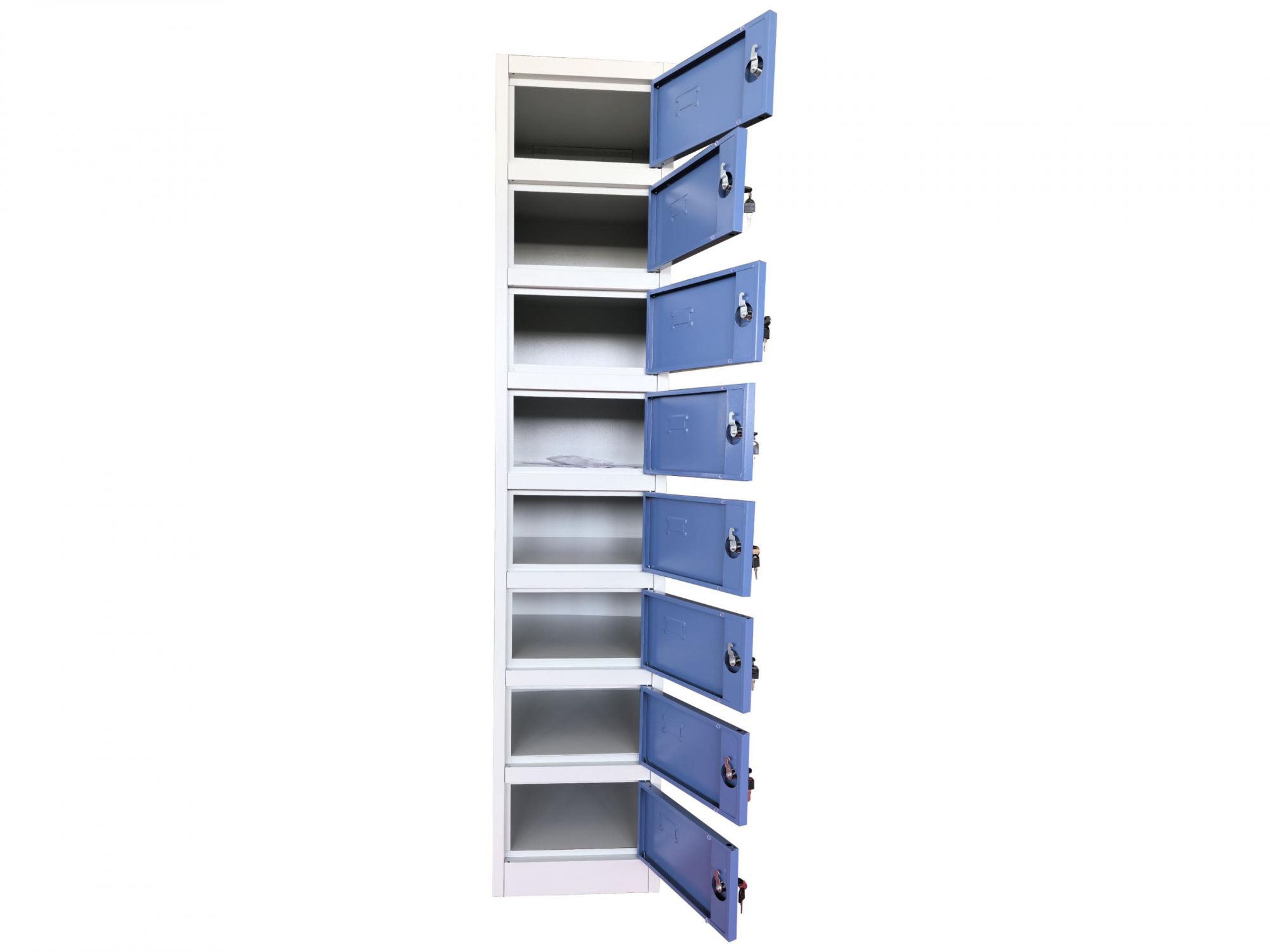 steel storage laptop locker with 8 doors